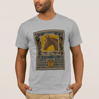 Camiseta do vintage - corpo do veterinário do