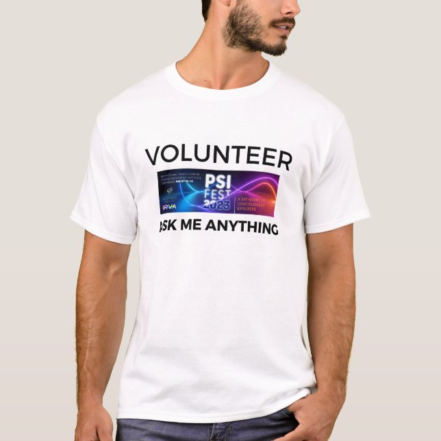 Camiseta do Voluntário PsiFest2023 (Frente)