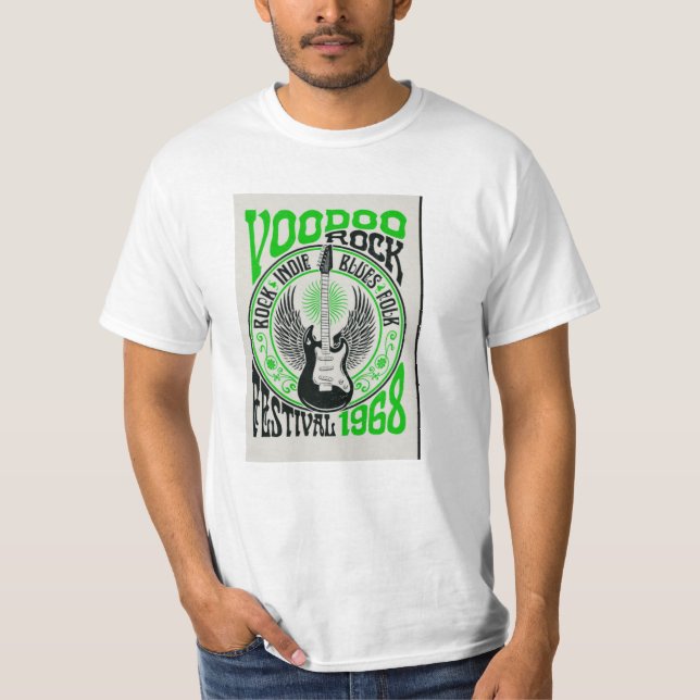 Camiseta do Voodoo Rock Festival 1968 (Frente)