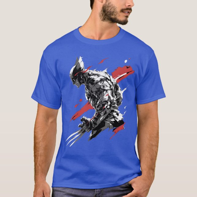 Camiseta do wolverine (Frente)