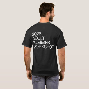 Camiseta do Workshop de Verão para Adultos 2026