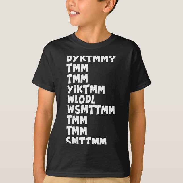 Camiseta Do You Know The Muffin Man Dyktmm Nostalgia Funny  (Frente)