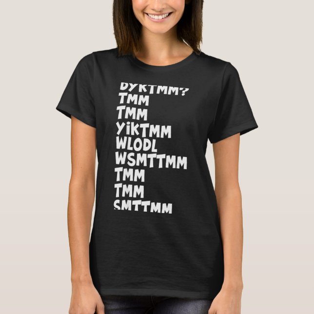 Camiseta Do You Know The Muffin Man Dyktmm Nostalgia Funny  (Frente)