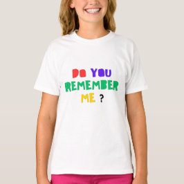 Camiseta DO YOU REMEMBER ME Paddle T-Shirt 