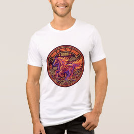 Camiseta do zodíaco chinês Cavalo de Fogo