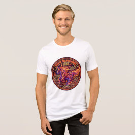 Camiseta do zodíaco chinês Cavalo de Fogo