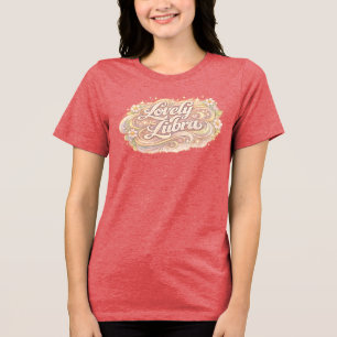 Camiseta do Zodíaco Libra Adorável – Beleza Equili
