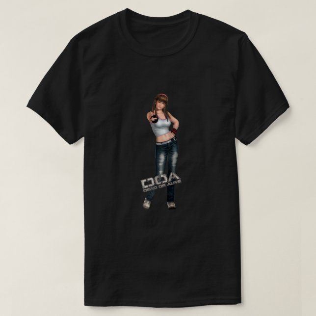 Camiseta DOA Hitomi (Frente do Design)