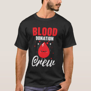 Camiseta Doação de Sangue Doador Dia de Doador Flebotomia D