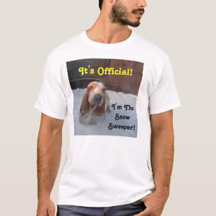 Camiseta Doador de Neve do Cesto de T-Shirt