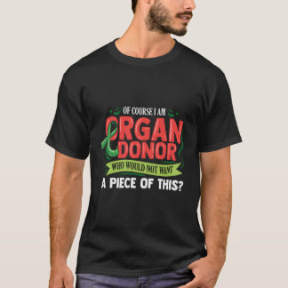 Camiseta Doador De Órgãos Engraçado Para O Natal