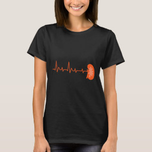 Camiseta Doador De Rins - Ekg Doença Renal Orgânica Do Puls