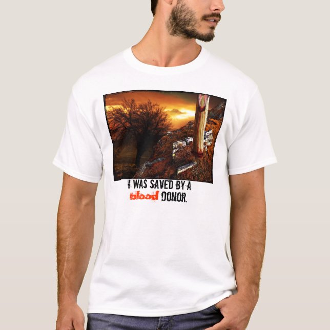 Camiseta Doador de sangue (Frente)