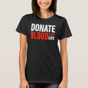 Camiseta Doador de Sangue Doa Sangue - Dia Mundial de Doado