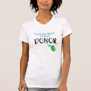 Camiseta Doador de transplante renal