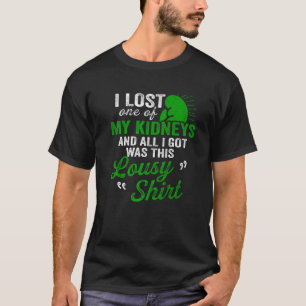 Camiseta Doador de Transplante Renal Recuperação de Cirurgi