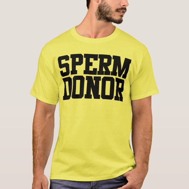 Camiseta Doador do esperma (Frente)