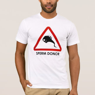 Camiseta doador do esperma