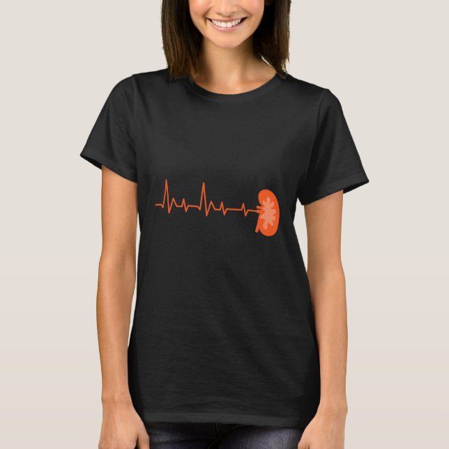 Camiseta Doador - Ekg Doença Renal Orgânica (Frente)