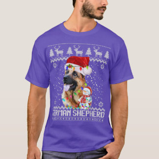 Camiseta Doadores de Natal Feios de german shepherd