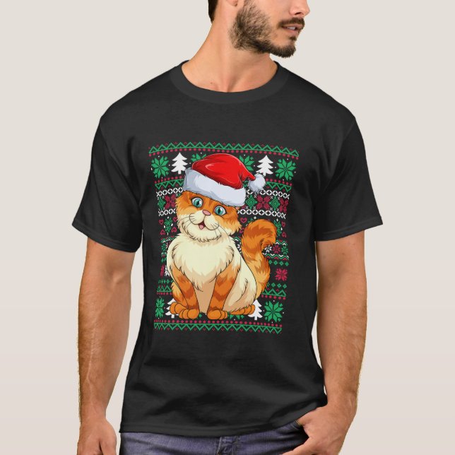 Camiseta Doadores de Natal Feios para Papais noeis Amantes  (Frente)