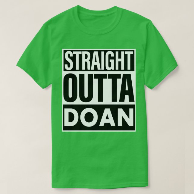Camiseta Doan Name Hetero Outta Doan (Frente do Design)