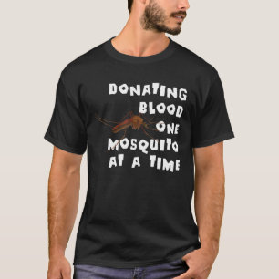 Camiseta Doando Mosquito Sanguíneo Um De Cada Vez