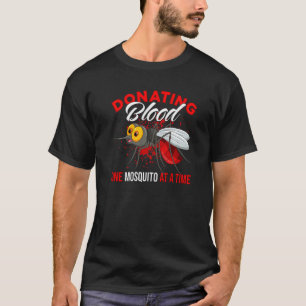 Camiseta Doando Mosquito Sanguíneo Um De Cada Vez
