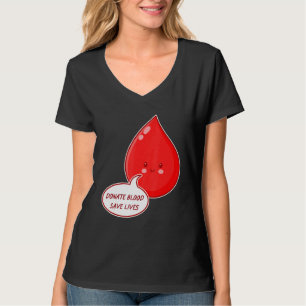 Camiseta Doar Sangue Salvar Vidas Doação Mês de Consciência
