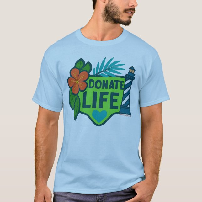 Camiseta Doar Vida NC Tropical T (Frente)