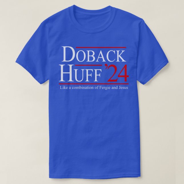 Camiseta Doback Huff 24 para presidente (Frente do Design)