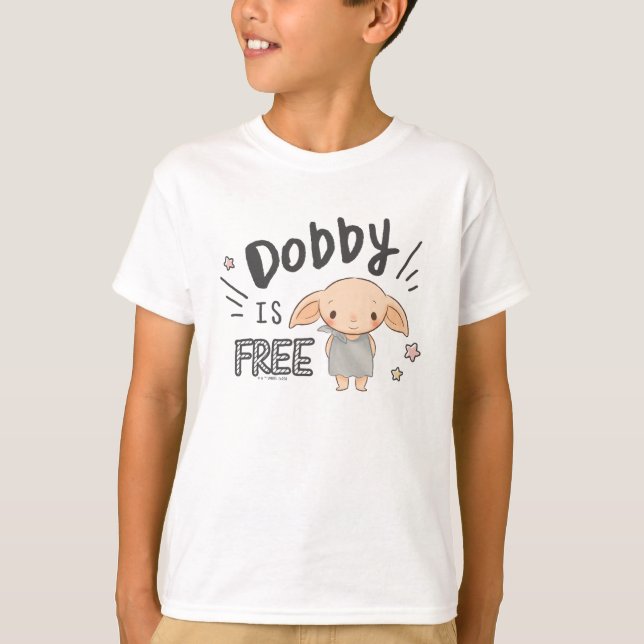 Camiseta Dobby É Livre (Frente)