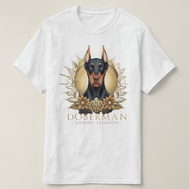 Camiseta Doberman (Frente do Design)