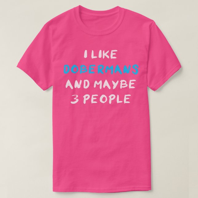 Camiseta Doberman (Frente do Design)