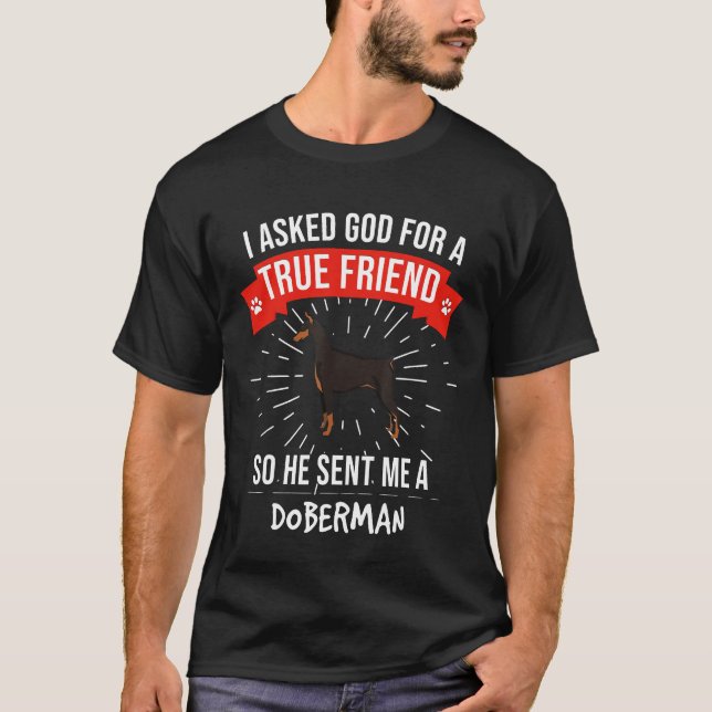 Camiseta Doberman 1 (Frente)