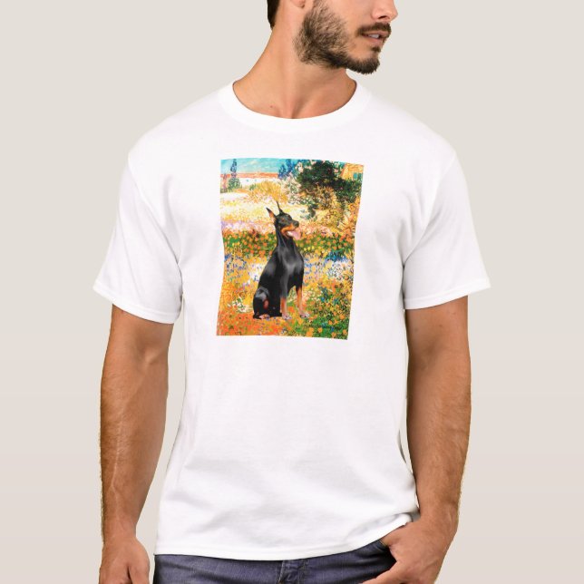 Camiseta Doberman 1 - Jardim (VG) (Frente)
