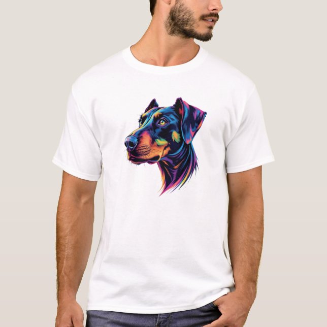 Camiseta Doberman Animal (Frente)