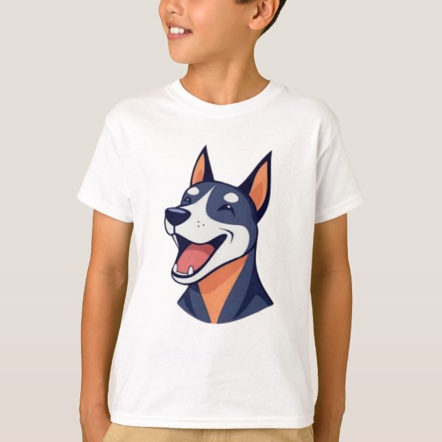 Camiseta Doberman Children (Frente)