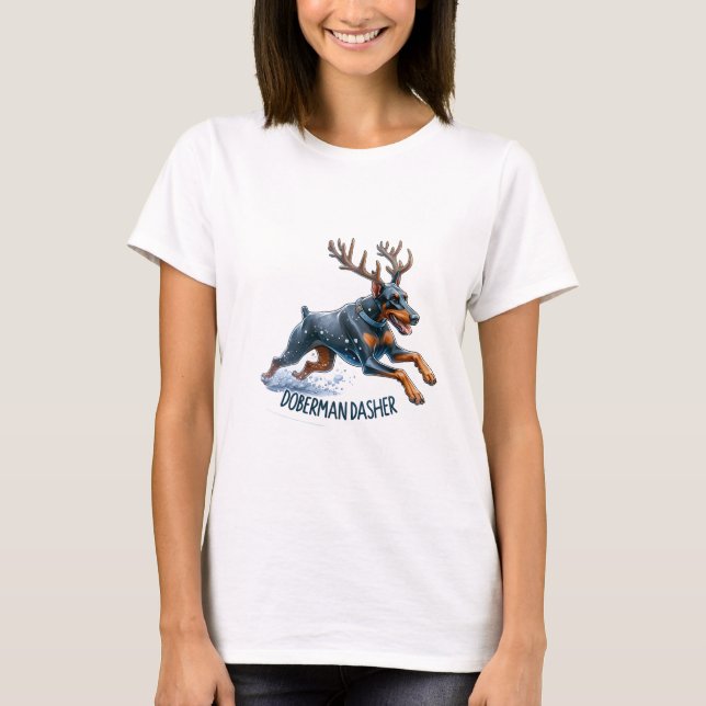 Camiseta Doberman Dasher (Frente)