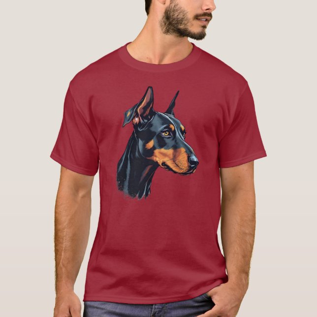 Camiseta Doberman Dog (Frente)