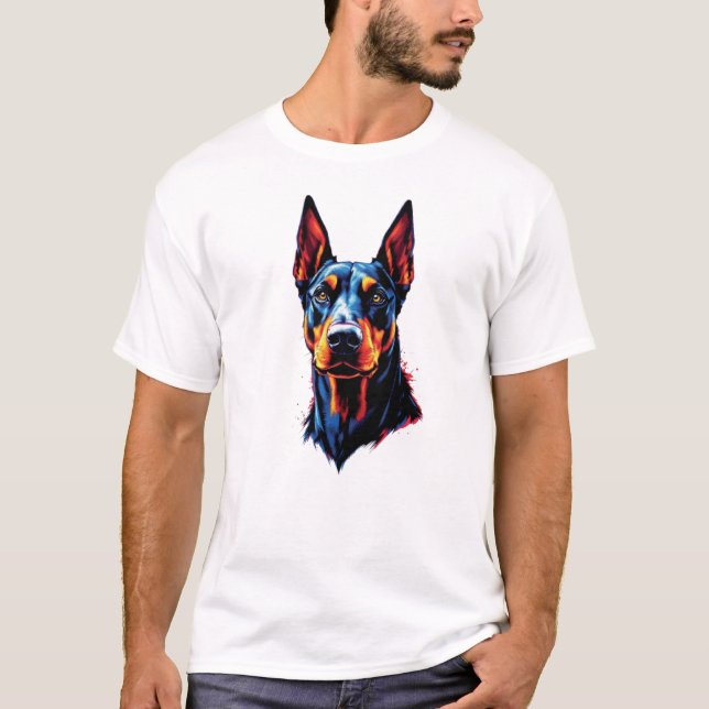 Camiseta Doberman Dog (Frente)