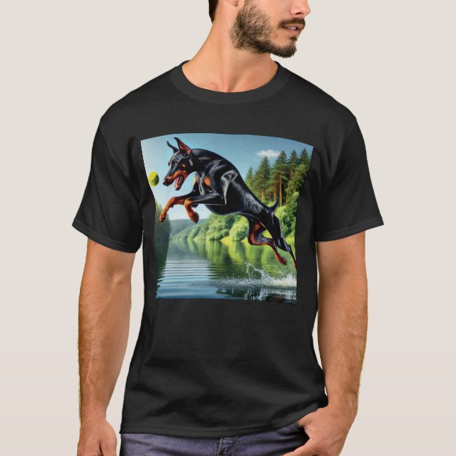 Camiseta Doberman Dog (Frente)