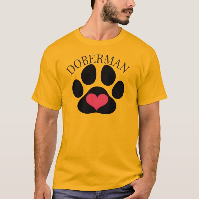 Camiseta Doberman Dog (Frente)