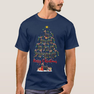Camiseta Doberman Dog Lover Papais noeis Correspondentes Do