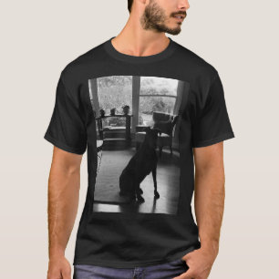 Camiseta Doberman Em Silhouette