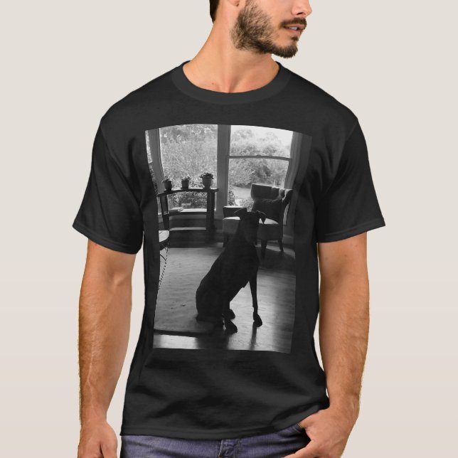 Camiseta Doberman Em Silhouette (Frente)