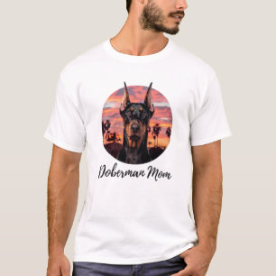 Camiseta Doberman Mãe