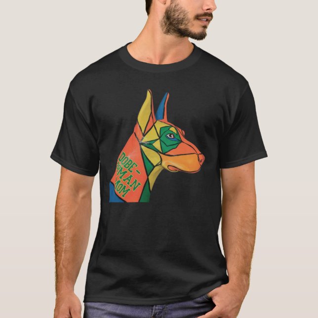Camiseta Doberman Mãe (Frente)