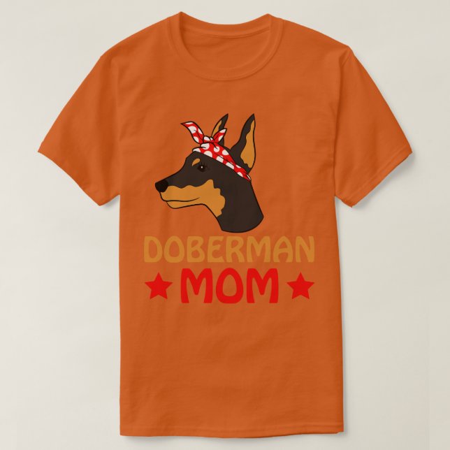 Camiseta Doberman Mãe (Frente do Design)
