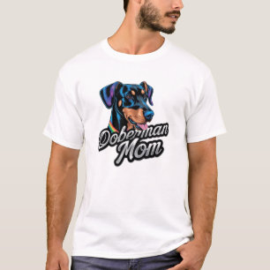 Camiseta Doberman Mãe